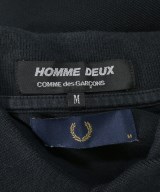 COMME des GARCONS HOMME DEUX（コムデギャルソンオムドゥ）ポロシャツ 黒 サイズ:M メンズ/2200620538145