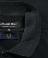 COMME des GARCONS HOMME DEUX（コムデギャルソンオムドゥ）ポロシャツ 黒 サイズ:M メンズ/2200620538145