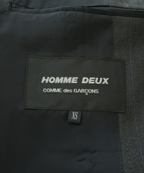 COMME des GARCONS HOMME DEUX（コムデギャルソンオムドゥ）テーラードジャケット グレー サイズ:XS メンズ/2200599594081