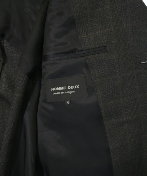 COMME des GARCONS HOMME DEUX（コムデギャルソンオムドゥ）カジュアルジャケット 黒 サイズ:XL メンズ/2200599594098