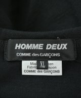 COMME des GARCONS HOMME DEUX（コムデギャルソンオムドゥ）Tシャツ・カットソー 黒 サイズ:XL メンズ/2200600374138