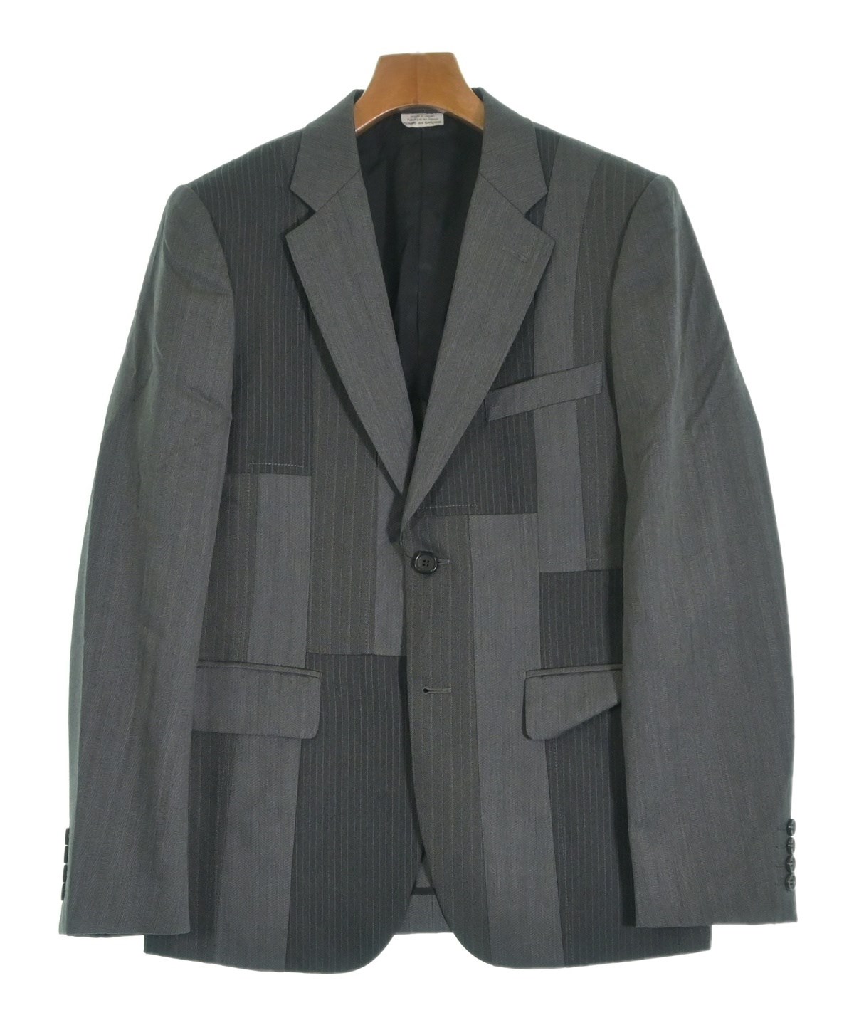 COMME des GARÇONS HOMME テーラードジャケット グレー 楽天市場】テーラードジャケット グレー（ブランド