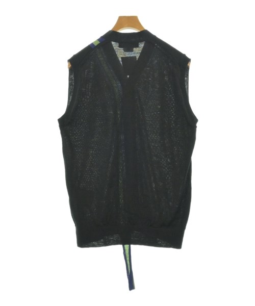 COMME des GARCONS HOMME DEUX（コムデギャルソンオムドゥ）ベスト 黒 サイズ:L メンズ/2200600936176