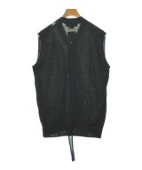 COMME des GARCONS HOMME DEUX（コムデギャルソンオムドゥ）ベスト 黒 サイズ:L メンズ/2200600936176