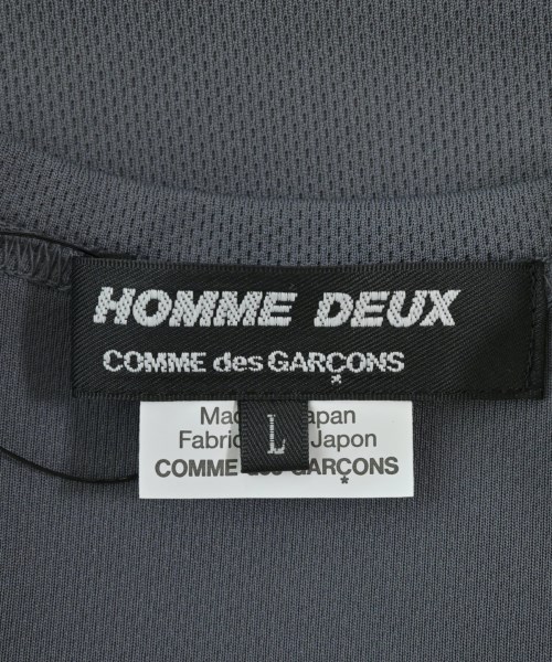 COMME des GARCONS HOMME DEUX（コムデギャルソンオムドゥ）Tシャツ・カットソー グレー サイズ:L メンズ/2200600936237
