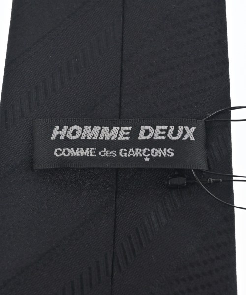 COMME des GARCONS HOMME DEUX（コムデギャルソンオムドゥ）ネクタイ 黒 サイズ:- メンズ/2200600948124