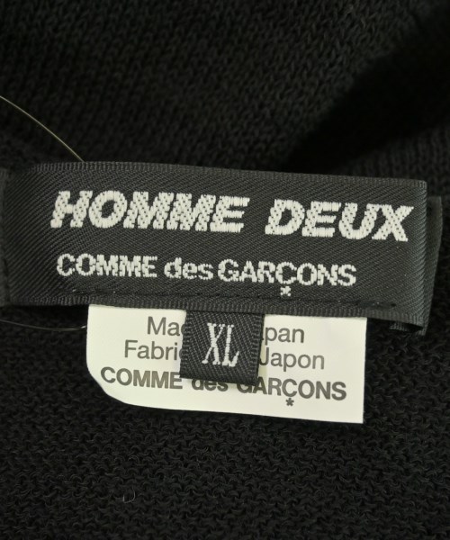 COMME des GARCONS HOMME DEUX（コムデギャルソンオムドゥ）ニット・セーター 黒 サイズ:XL メンズ/2200601038183
