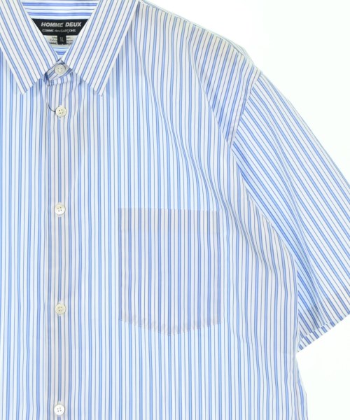 COMME des GARCONS HOMME DEUX（コムデギャルソンオムドゥ）カジュアルシャツ 青 サイズ:XL メンズ/2200601038206