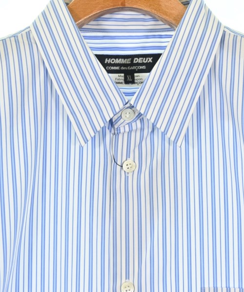 COMME des GARCONS HOMME DEUX（コムデギャルソンオムドゥ）カジュアルシャツ 青 サイズ:XL メンズ/2200601038206