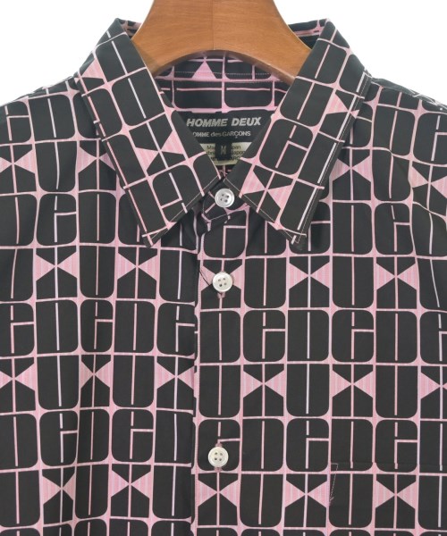 COMME des GARCONS HOMME DEUX（コムデギャルソンオムドゥ）カジュアルシャツ 黒 サイズ:M メンズ/2200601107155
