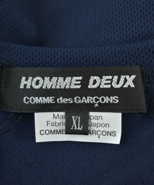 COMME des GARCONS HOMME DEUX（コムデギャルソンオムドゥ）Tシャツ・カットソー 紺 サイズ:XL メンズ/2200601138258