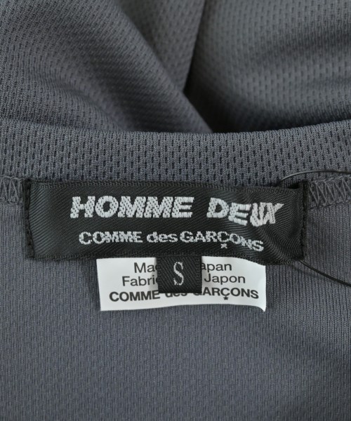 COMME des GARCONS HOMME DEUX（コムデギャルソンオムドゥ）Tシャツ・カットソー グレー サイズ:S メンズ/2200601138265