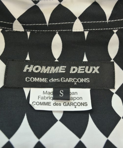 COMME des GARCONS HOMME DEUX（コムデギャルソンオムドゥ）カジュアルシャツ 黒 サイズ:S メンズ/2200601138289