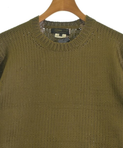 COMME des GARCONS HOMME DEUX（コムデギャルソンオムドゥ）ニット・セーター カーキ サイズ:L メンズ/2200601138302