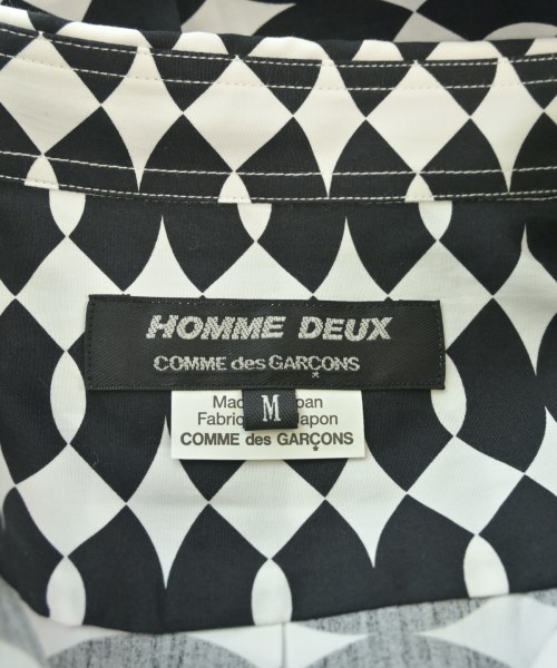 COMME des GARCONS HOMME DEUX（コムデギャルソンオムドゥ）カジュアルシャツ 黒 サイズ:M メンズ/2200601418053