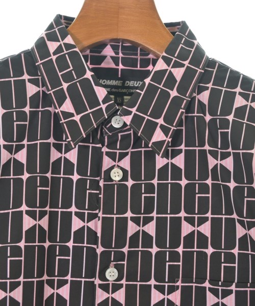 COMME des GARCONS HOMME DEUX（コムデギャルソンオムドゥ）カジュアルシャツ 黒 サイズ:XS メンズ/2200601418084