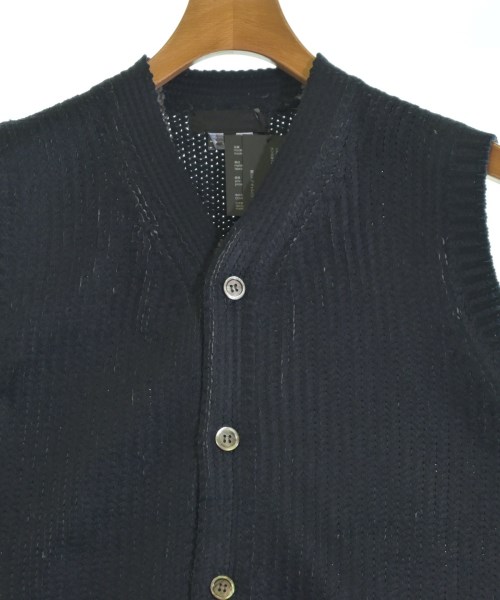 COMME des GARCONS HOMME DEUX（コムデギャルソンオムドゥ）ベスト 紺 サイズ:M メンズ/2200602399054