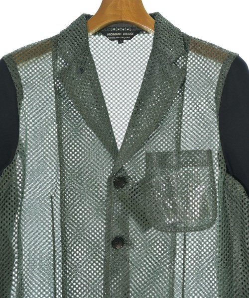 COMME des GARCONS HOMME DEUX（コムデギャルソンオムドゥ）カジュアルジャケット 緑 サイズ:S メンズ/2200601505135