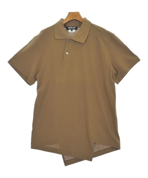 COMME des GARCONS HOMME DEUX(コムデギャルソンオムドゥ)ポロシャツ 茶 サイズ:L/2200602808129
