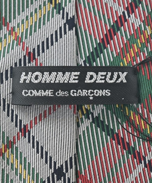 COMME des GARCONS HOMME DEUX（コムデギャルソンオムドゥ）ネクタイ 赤 サイズ:- メンズ/2200602912093