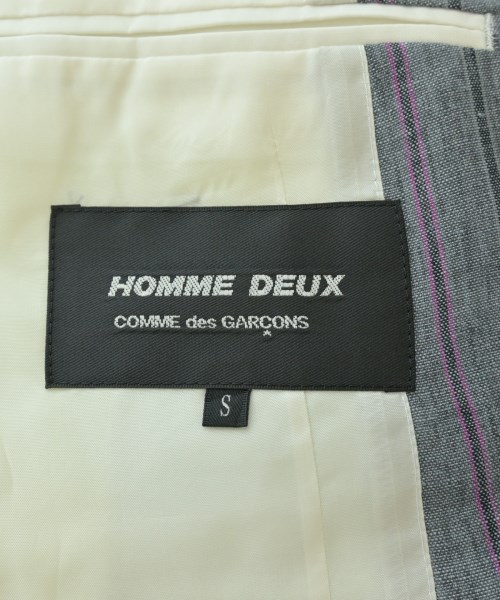 COMME des GARCONS HOMME DEUX（コムデギャルソンオムドゥ）テーラードジャケット グレー サイズ:S メンズ/2200601547159