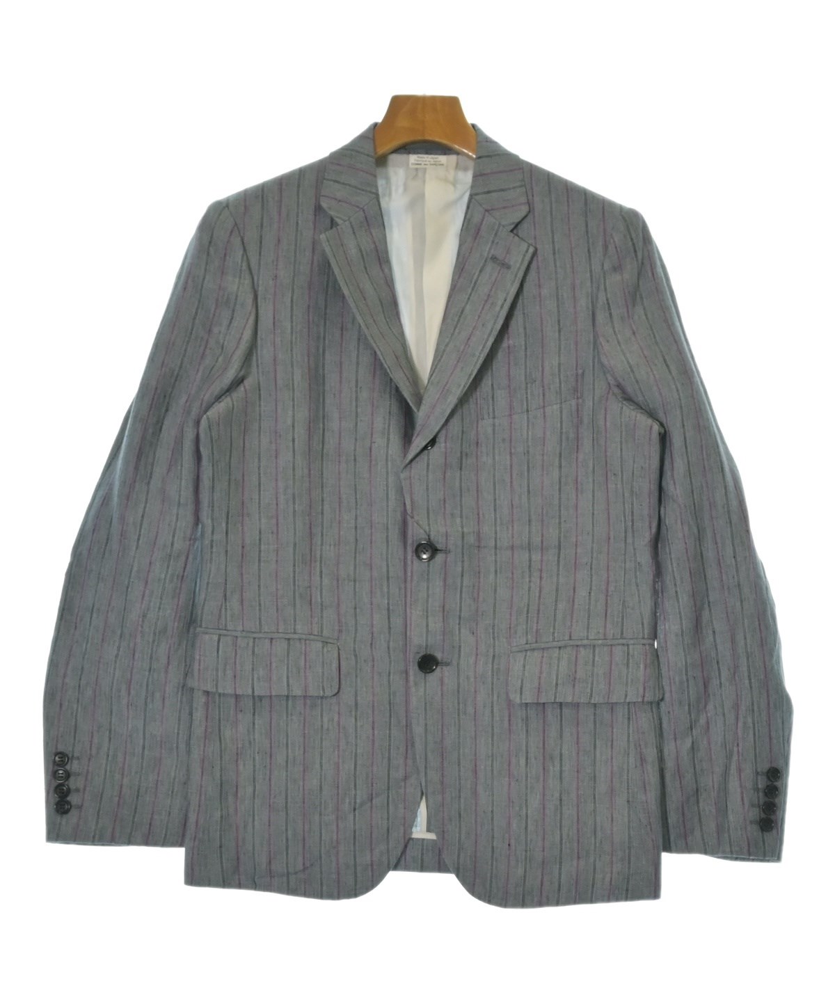COMME des GARCONS HOMME DEUX テーラードジャケット グレー S 【公式 