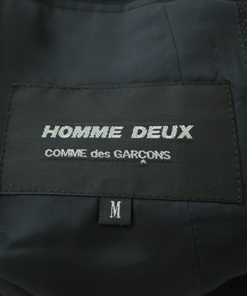 COMME des GARCONS HOMME DEUX（コムデギャルソンオムドゥ）カジュアルジャケット 黒 サイズ:M メンズ/2200603318054