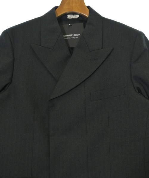COMME des GARCONS HOMME DEUX（コムデギャルソンオムドゥ）カジュアルジャケット 黒 サイズ:M メンズ/2200603318054