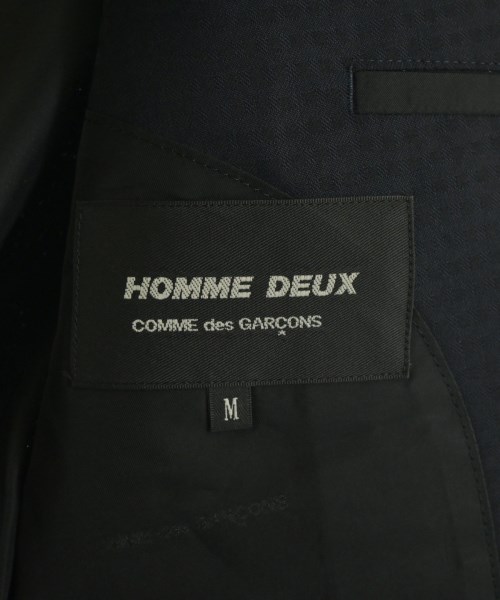 COMME des GARCONS HOMME DEUX（コムデギャルソンオムドゥ）カジュアルジャケット 紺 サイズ:M メンズ/2200603121036