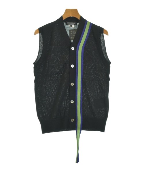 COMME des GARCONS HOMME DEUX(コムデギャルソンオムドゥ)ベスト 黒 サイズ:S/2200604293084