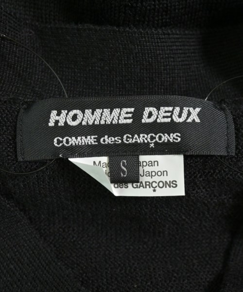 COMME des GARCONS HOMME DEUX（コムデギャルソンオムドゥ）ベスト 黒 サイズ:S メンズ/2200604293084