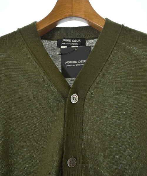 COMME des GARCONS HOMME DEUX（コムデギャルソンオムドゥ）カーディガン カーキ サイズ:M メンズ/2200602049089