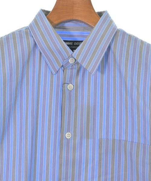 COMME des GARCONS HOMME DEUX（コムデギャルソンオムドゥ）カジュアルシャツ 青 サイズ:XS メンズ/2200606159128