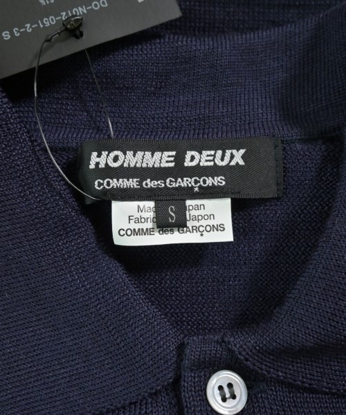 COMME des GARCONS HOMME DEUX（コムデギャルソンオムドゥ）ニット・セーター 紺 サイズ:S メンズ/2200606159227