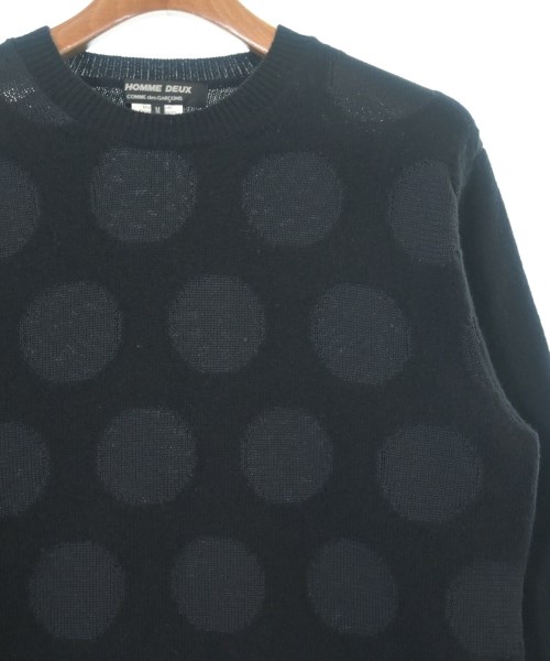 COMME des GARCONS HOMME DEUX（コムデギャルソンオムドゥ）ニット・セーター 黒 サイズ:M メンズ/2200603221095