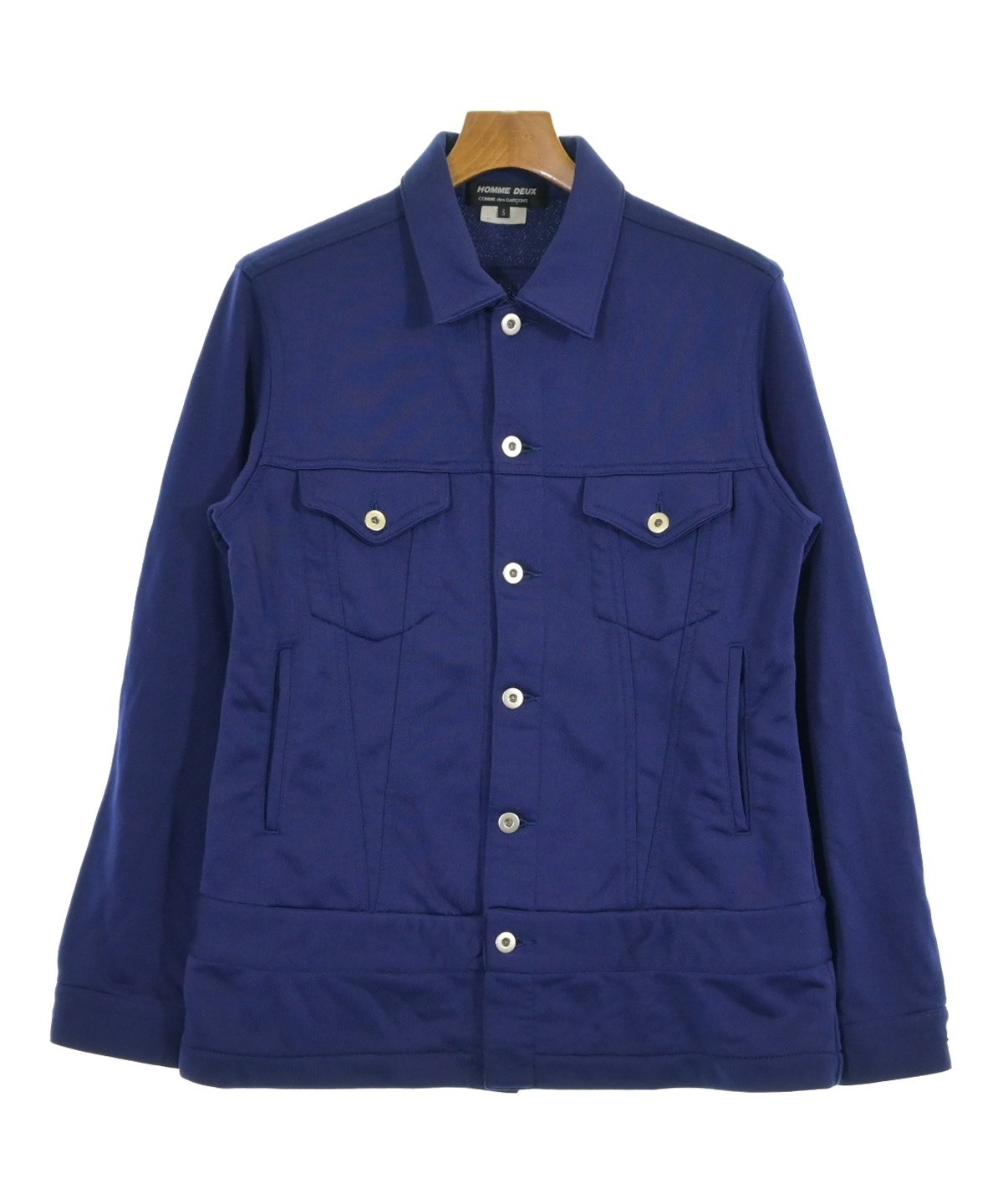 HOMME DEUX ネイビー 長袖シャツ S コムデギャルソン COMME des GARCONS HOMME DEUX / コムデギャルソンオムドゥ | エステル