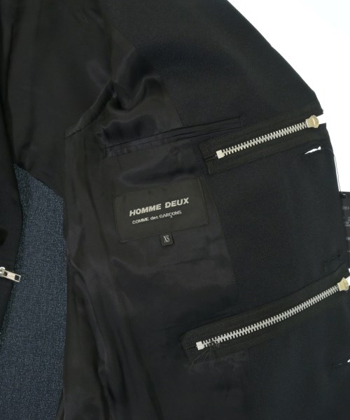 COMME des GARCONS HOMME DEUX（コムデギャルソンオムドゥ）カジュアルジャケット 紺 サイズ:XS メンズ/2200605631137