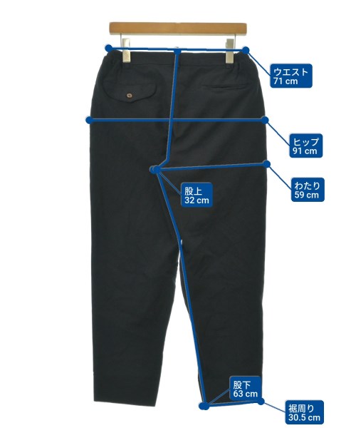 COMME des GARCONS HOMME DEUX（コムデギャルソンオムドゥ）その他 黒 サイズ:XS メンズ/2200604119087