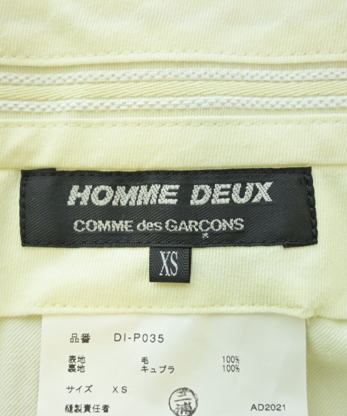 COMME des GARCONS HOMME DEUX（コムデギャルソンオムドゥ）スラックス 紺 サイズ:XS メンズ/2200604119131