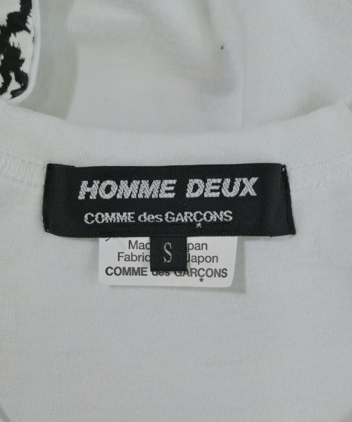 COMME des GARCONS HOMME DEUX（コムデギャルソンオムドゥ）Tシャツ・カットソー 白 サイズ:S メンズ/2200561702070