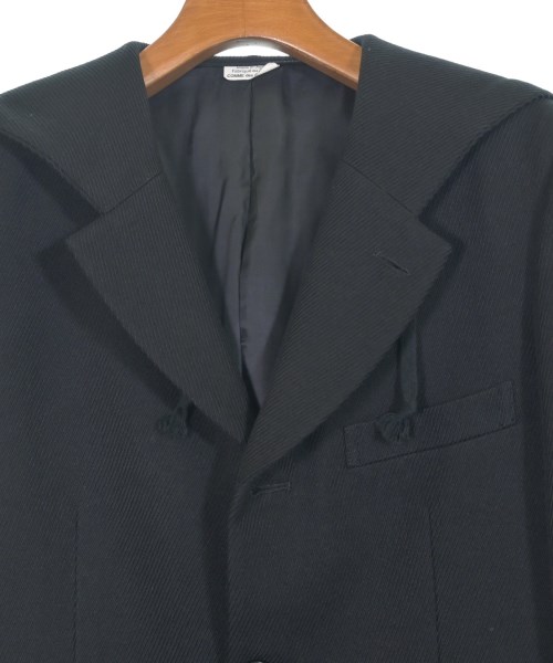 COMME des GARCONS HOMME DEUX（コムデギャルソンオムドゥ）カジュアルジャケット 黒 サイズ:S メンズ/2200569997119