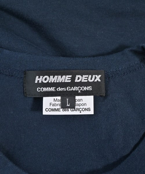COMME des GARCONS HOMME DEUX（コムデギャルソンオムドゥ）Tシャツ・カットソー 紺 サイズ:L メンズ/2200670015160