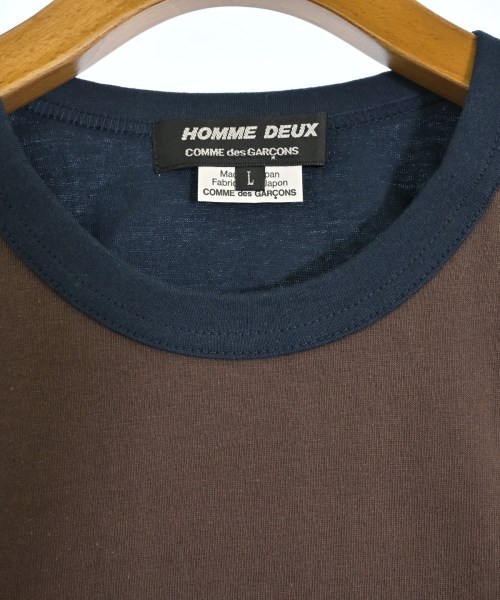 COMME des GARCONS HOMME DEUX（コムデギャルソンオムドゥ）Tシャツ・カットソー 紺 サイズ:L メンズ/2200670015160