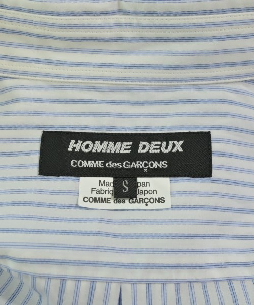 COMME des GARCONS HOMME DEUX（コムデギャルソンオムドゥ）カジュアルシャツ 白 サイズ:S メンズ/2200672293160