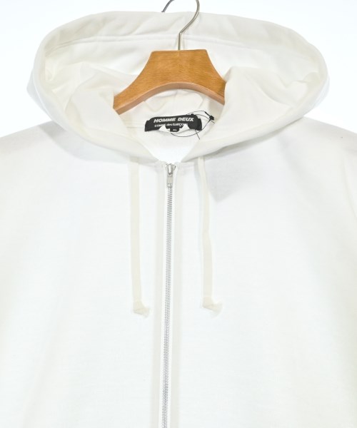 COMME des GARCONS HOMME DEUX（コムデギャルソンオムドゥ）パーカー 白 サイズ:XL メンズ/2200671608088