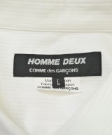 COMME des GARCONS HOMME DEUX（コムデギャルソンオムドゥ）カジュアルシャツ 白 サイズ:L メンズ/2200672340086