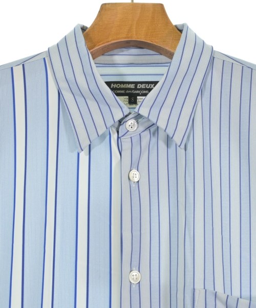COMME des GARCONS HOMME DEUX（コムデギャルソンオムドゥ）カジュアルシャツ 青 サイズ:S メンズ/2200669020045