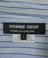COMME des GARCONS HOMME DEUX（コムデギャルソンオムドゥ）カジュアルシャツ 青 サイズ:S メンズ/2200669020045