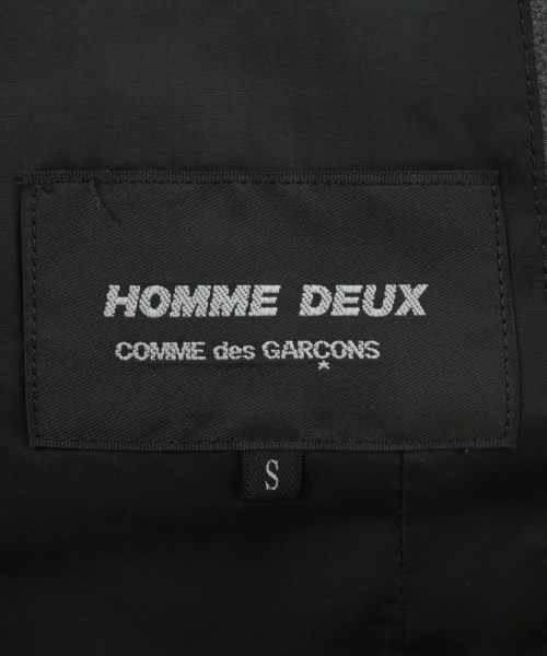 COMME des GARCONS HOMME DEUX（コムデギャルソンオムドゥ）テーラードジャケット グレー サイズ:S メンズ/2200667500136