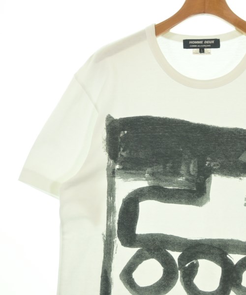 COMME des GARCONS HOMME DEUX（コムデギャルソンオムドゥ）Tシャツ・カットソー 白 サイズ:L メンズ/2200673743046
